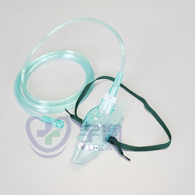 Disposable Hospital Oxygen Mask for Adult with Tubing