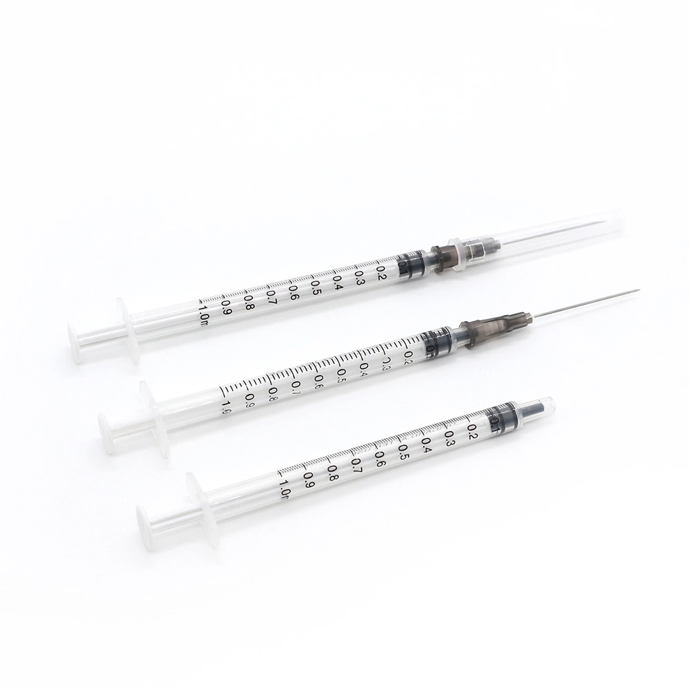 Animal Syringe Disposable Medical Sterile Injection Syringe with Hypodermic Needle for Veterinary