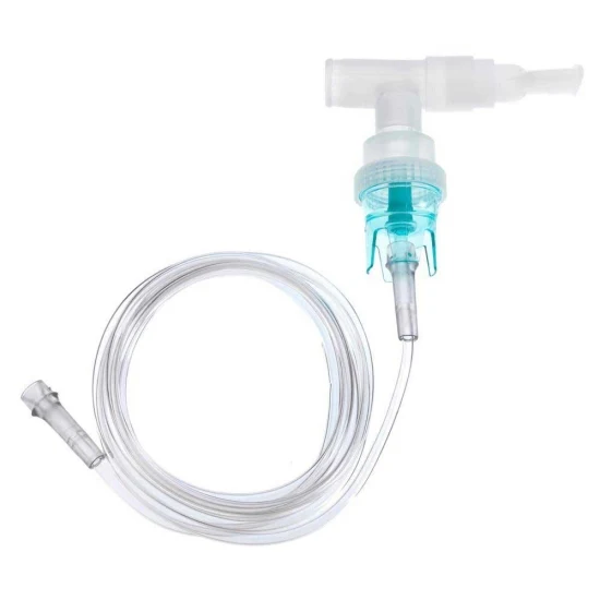 Nebulizzatore monouso Bm® con boccaglio e tubo medicale in PVC di alta qualità